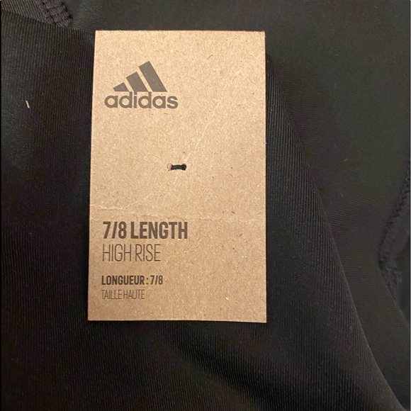Adidas Ladies’7/8 3-Stripe Tight - Picture 9 of 13